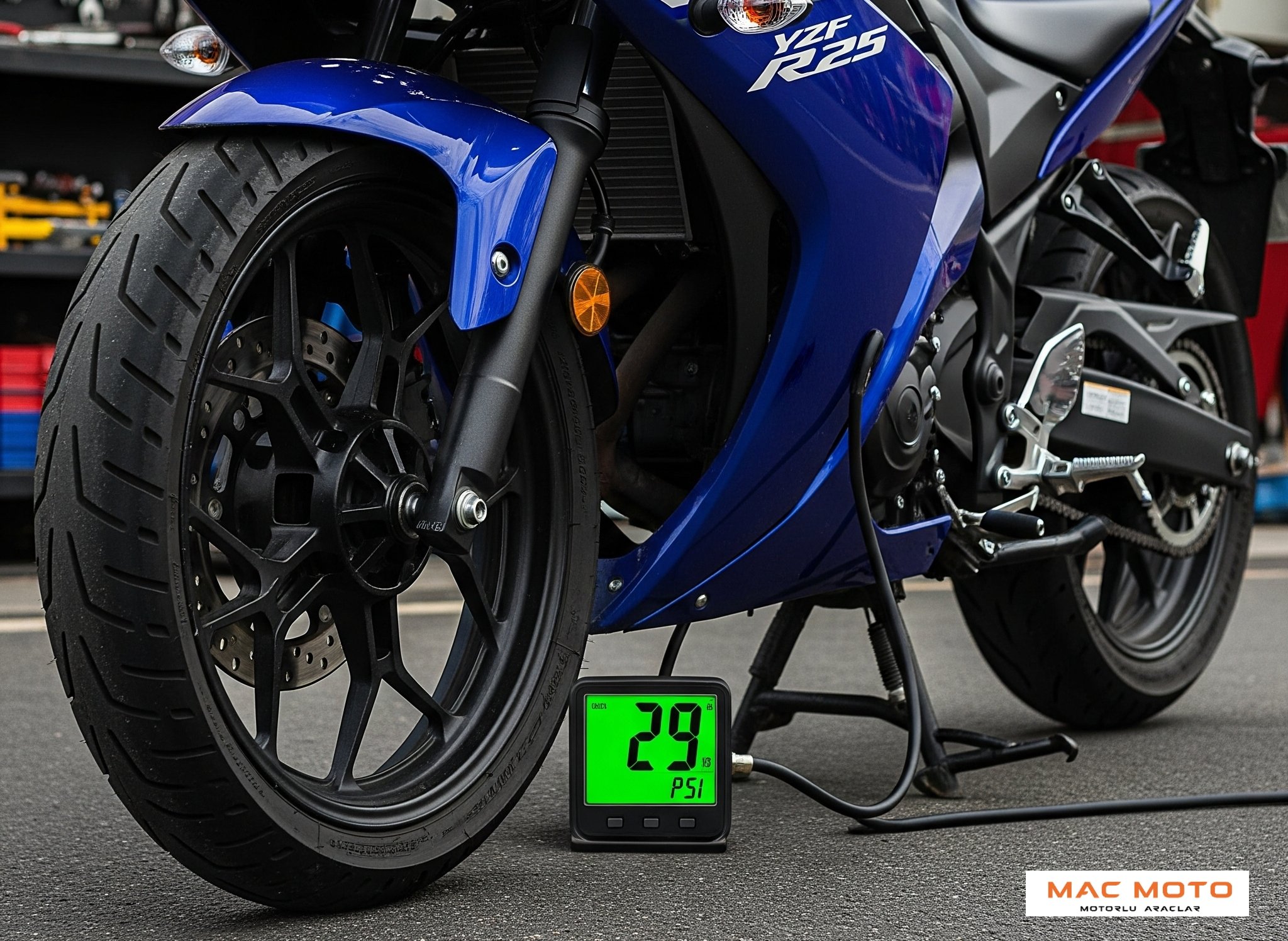Yamaha YZF R25 Lastik Basıncı Kaç Olmalı?