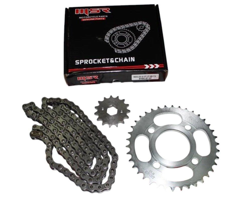 CG 125 ZİNCİR DİŞLİ SETİ 38T-15T MSR (10 lu set)