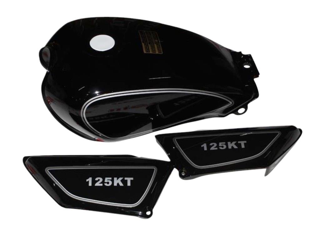 KT 125 BENZİN DEPOSU SİYAH / KAHVE