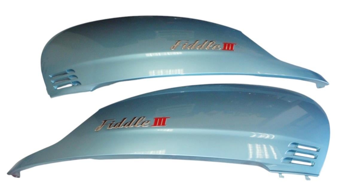 SYM FIDDLE 125 III YAN KAPAK SAĞ-SOL MAVİ