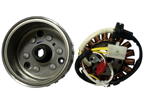 Tvs Apache RTR 200 Statör Sargı Manyeto Rotor Set Euro4-5 Orijinal 2022-2024
