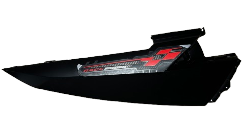 Tvs Ntorq 125 Sağ Sele Altı Yan Kapak Kırmızı Orijinal