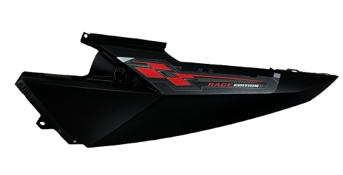 Tvs Ntorq 125 Sol Sele Altı Yan Kapak Kırmızı Orijinal