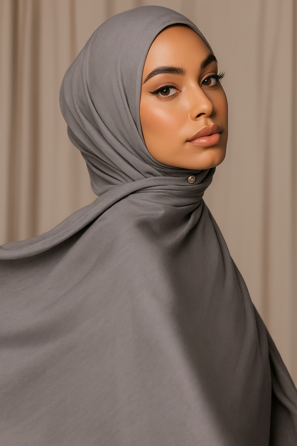 MODESTOSCARFS PENYE ŞAL FÜME