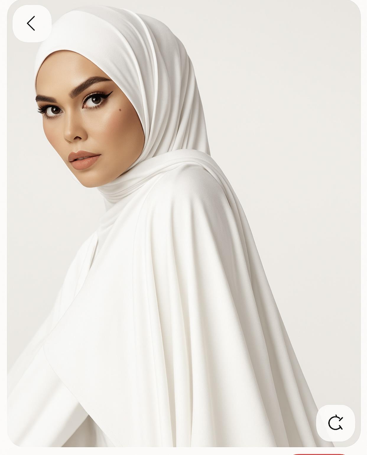 MODESTOSCARFS PENYE ŞAL BEYAZ