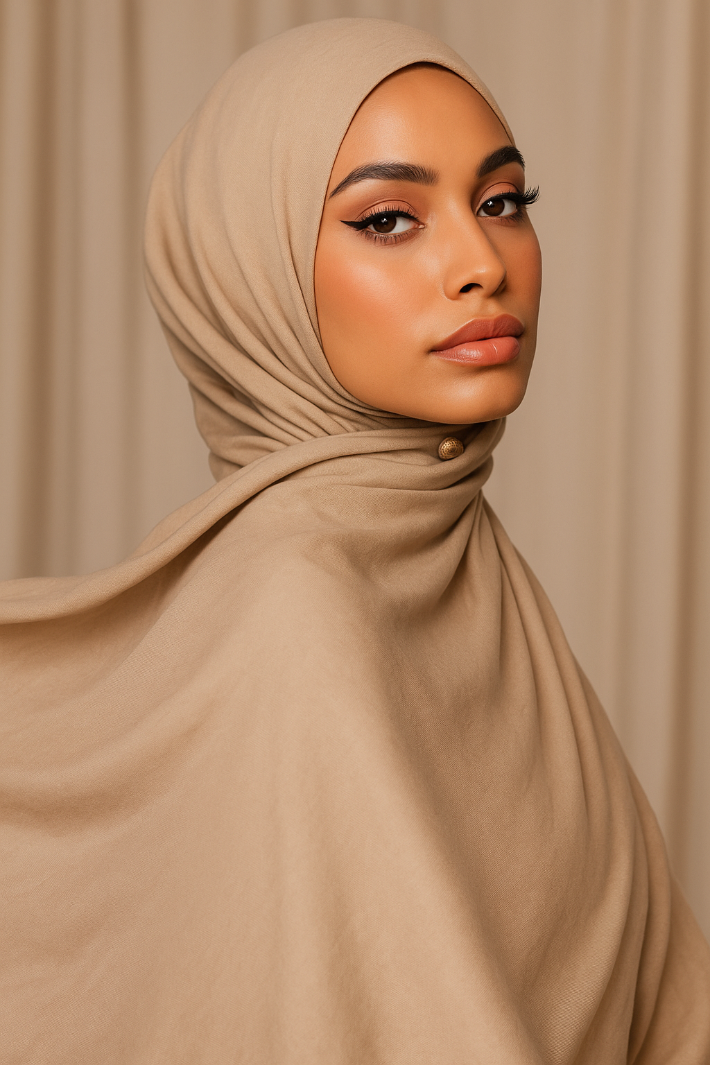 MODESTOSCARFS PENYE ŞAL BEJ