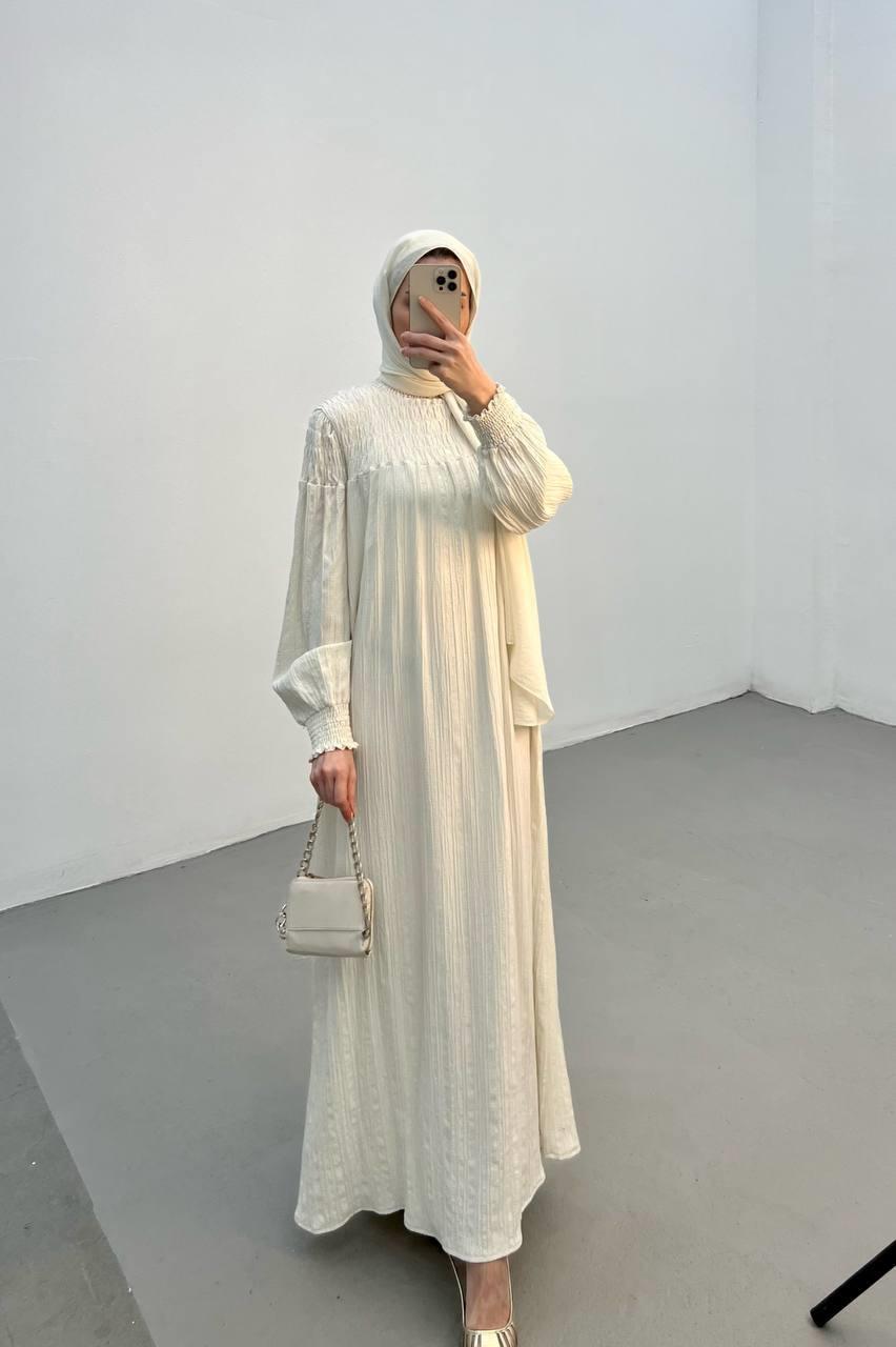 FRESH ELBİSE KREM KREM