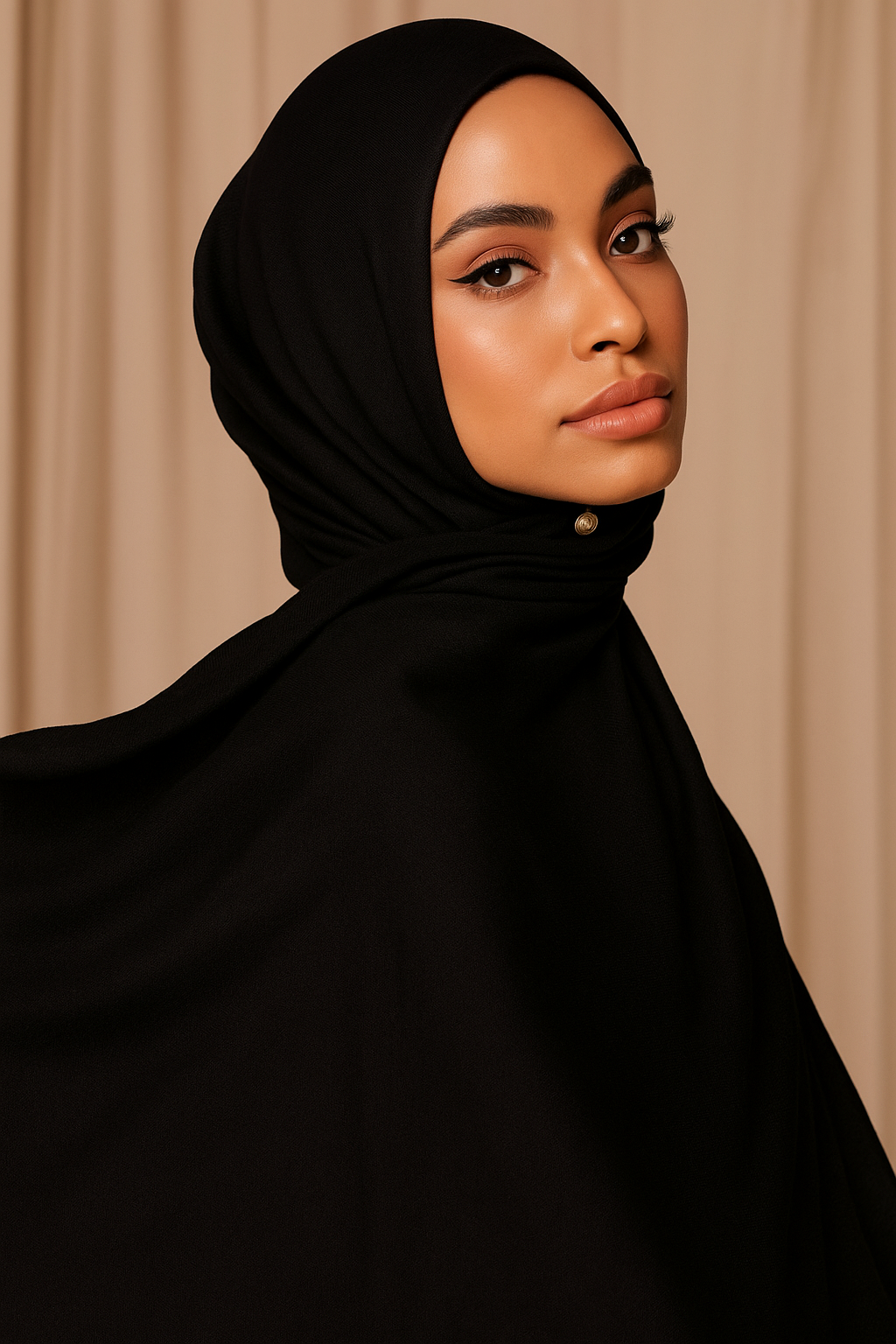 MODESTOSCARFS PENYE ŞAL SİYAH