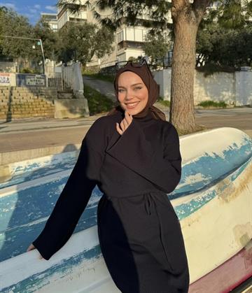 İNVENİTY ELBİSE SİYAH