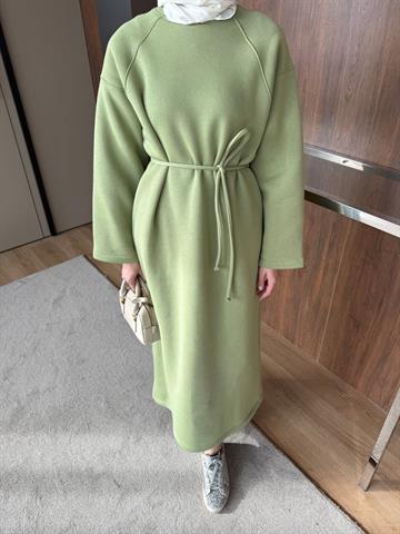 PLAİN DRESS YEŞİL