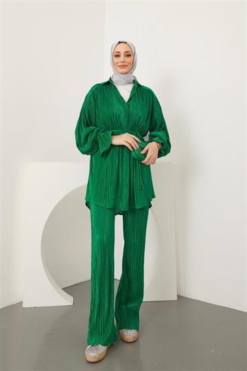 PİLİSELİ TAKIM FISTIK YEŞİLİ YEŞİL