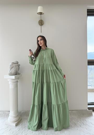 MAGNOLİA ELBİSE VİZON ÇAĞLA