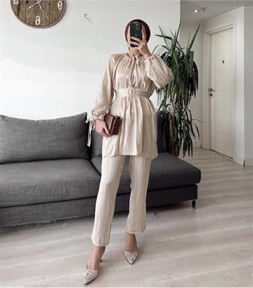 TOKALI NAGİS TAKIM KUM BEJİ