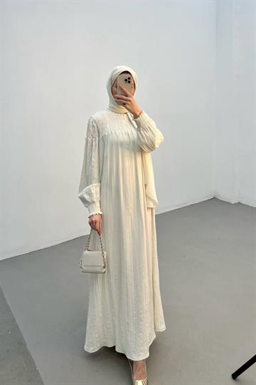 FRESH ELBİSE KREM KREM