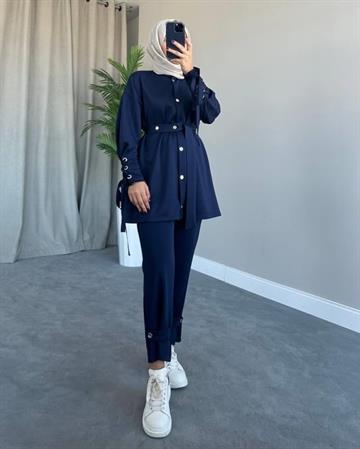 DÜĞMELİ SPOR TAKIM LACİVERT