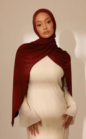 MODESTOSCARFS PREMİUM JERSEY BORDO