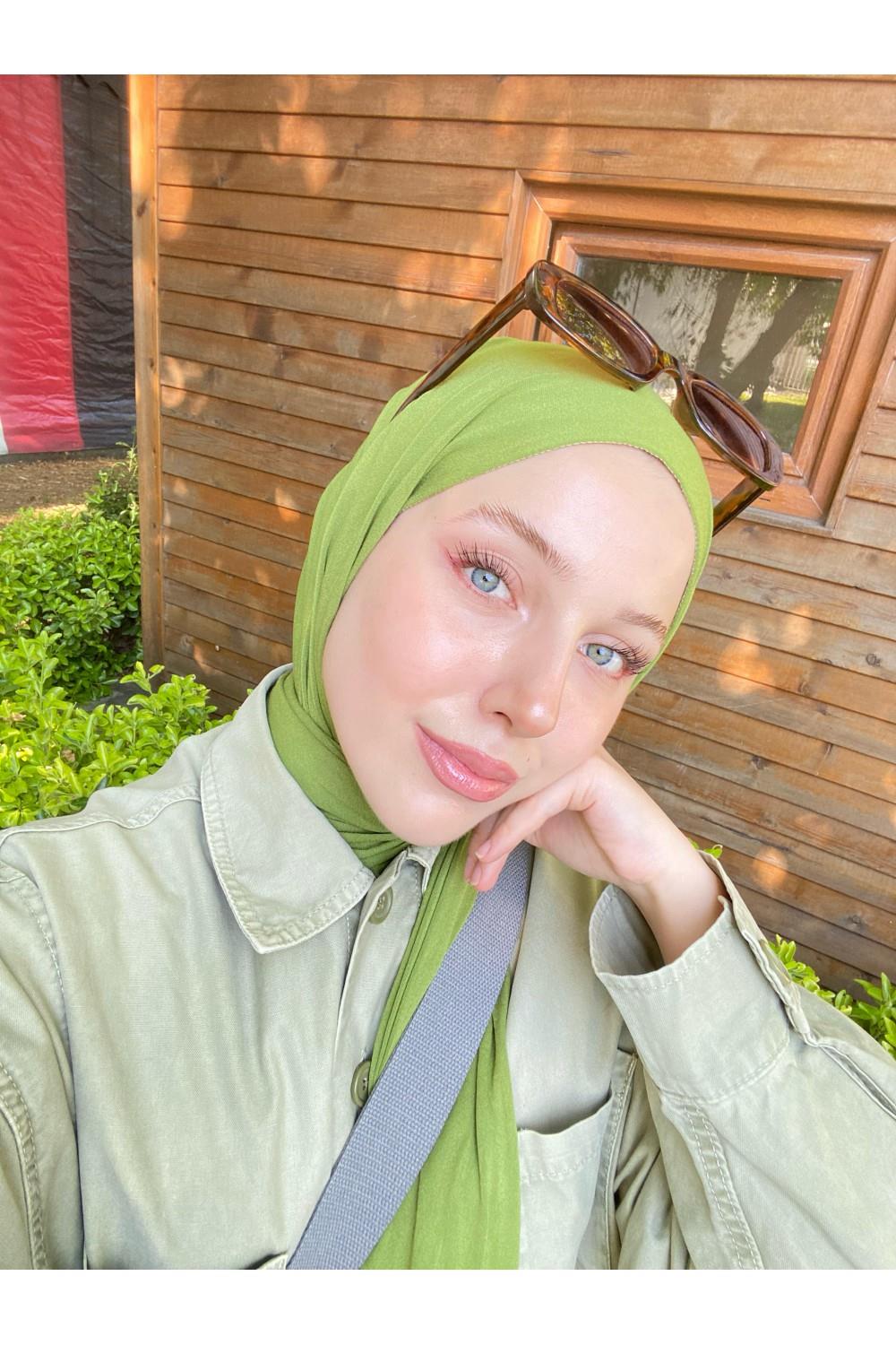 MODESTOSCARFS PENYE ŞAL FISTIK YEŞİLİ