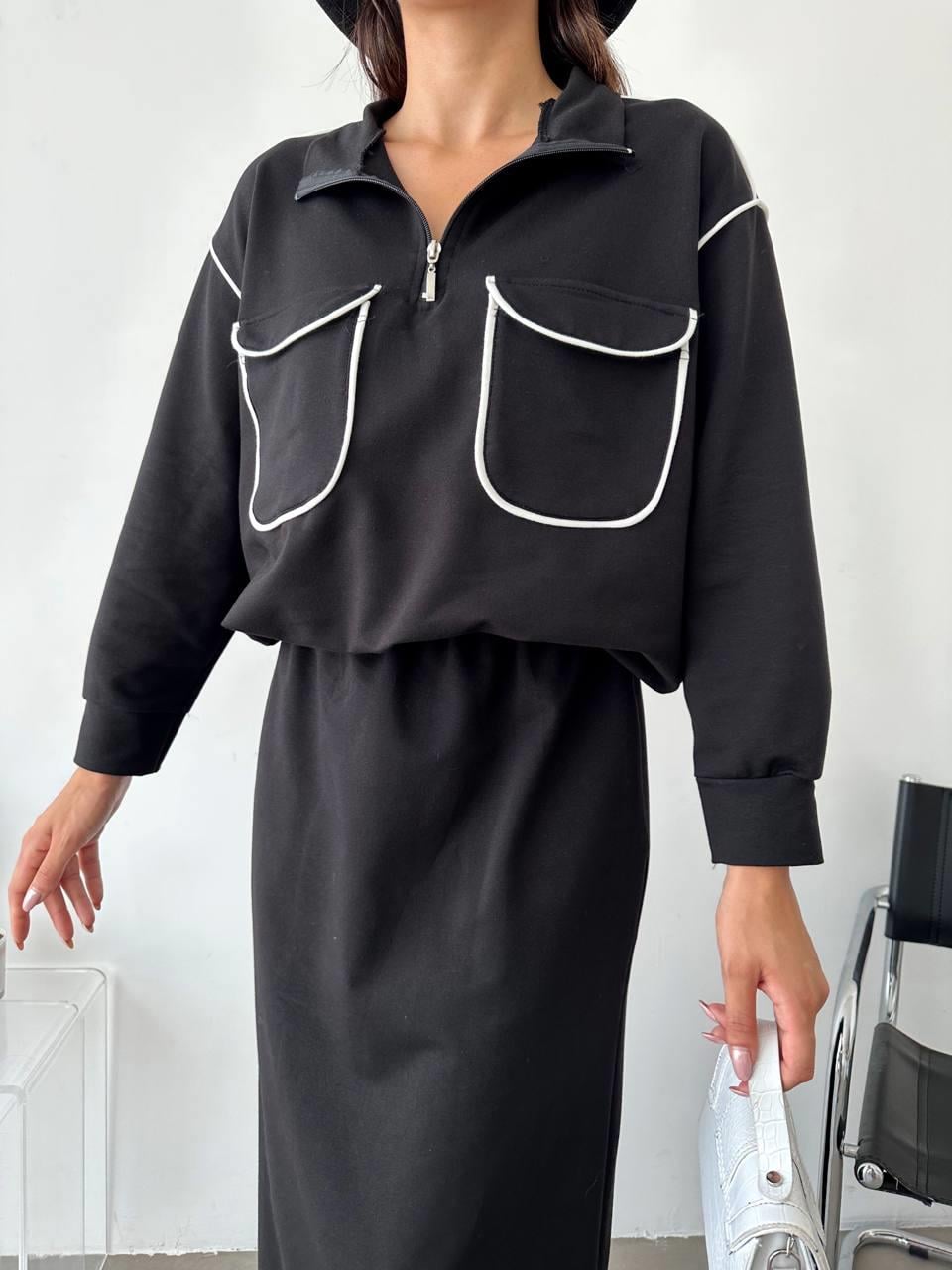 diğer CEPLİ ETEK TAKIM SİYAH