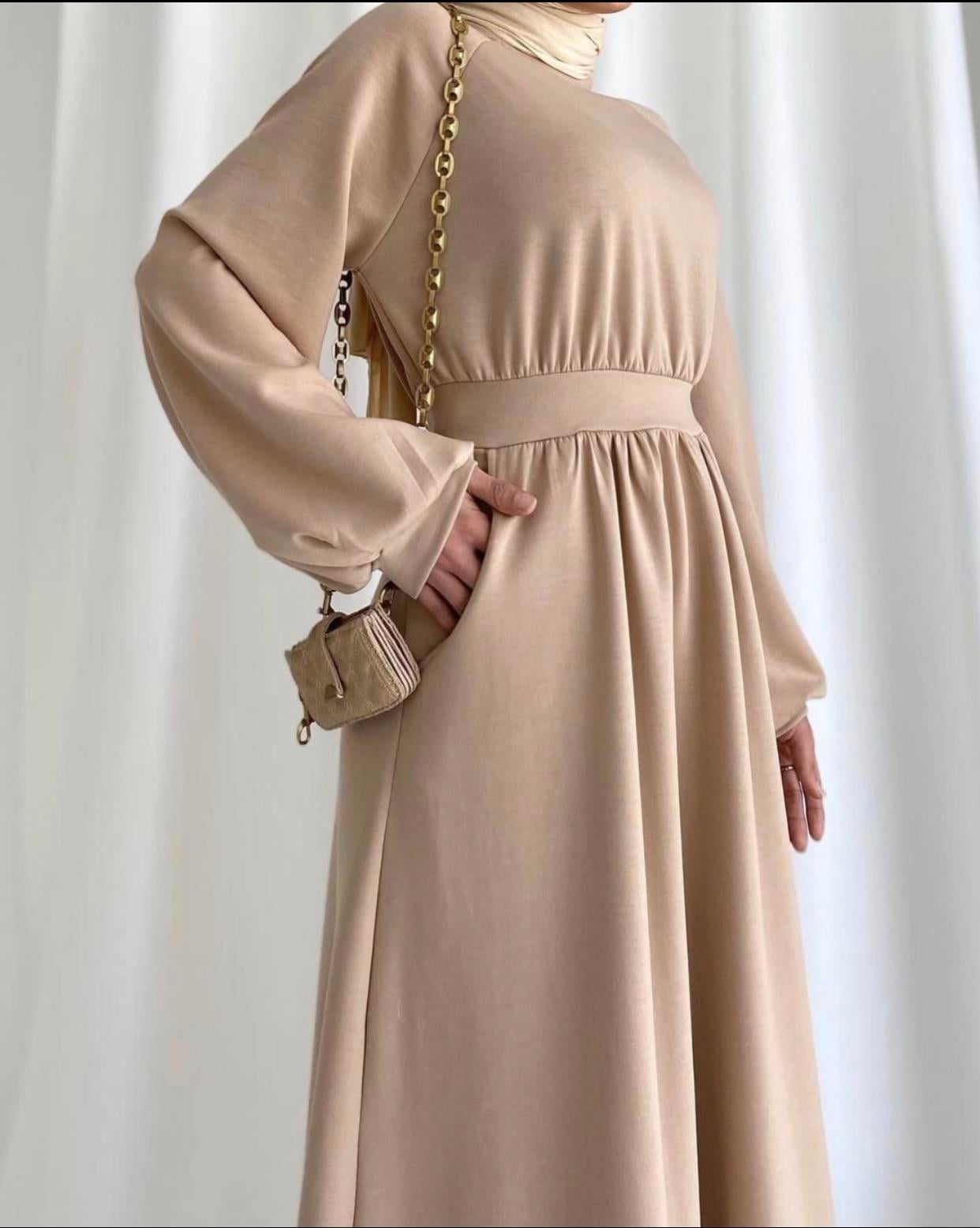 diğer SEBA ELBİSE KREM KREM