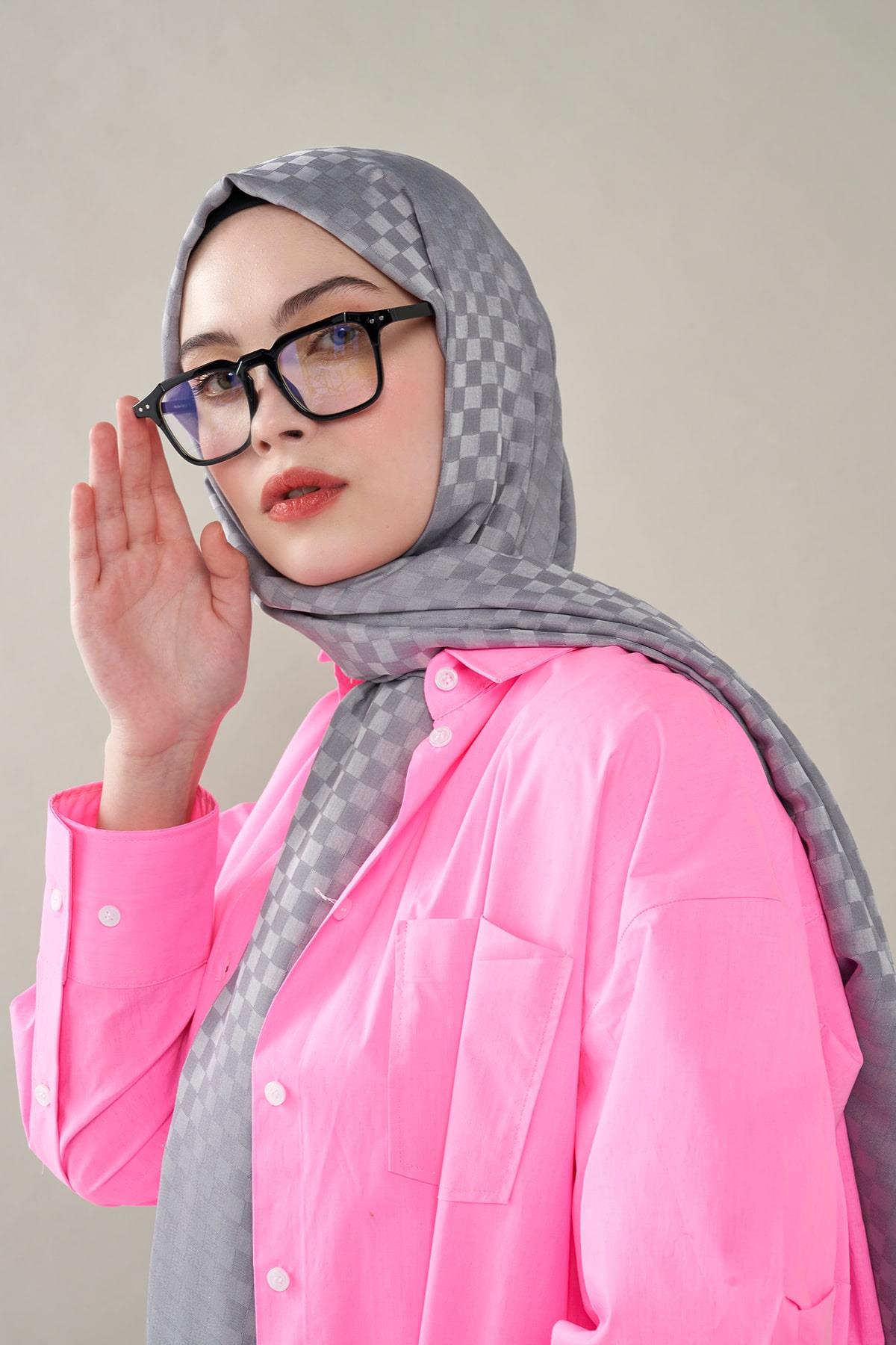 MODESTOSCARFS DAMA JAKAR GRİ