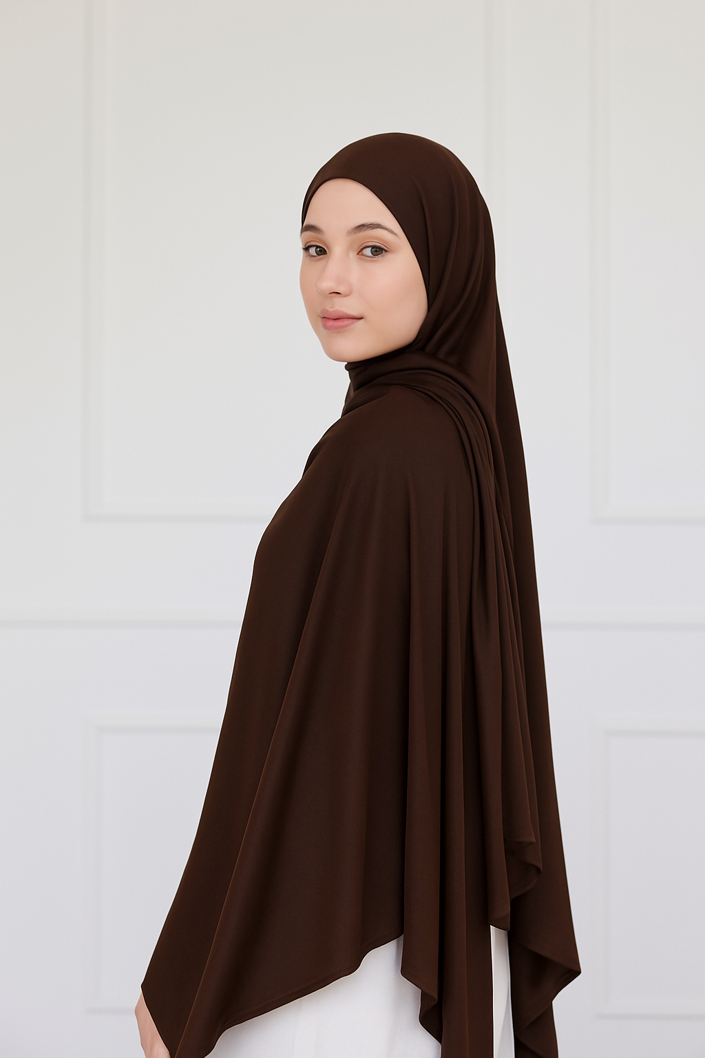 MODESTOSCARFS PREMİUM JERSEY ÇİKOLATA