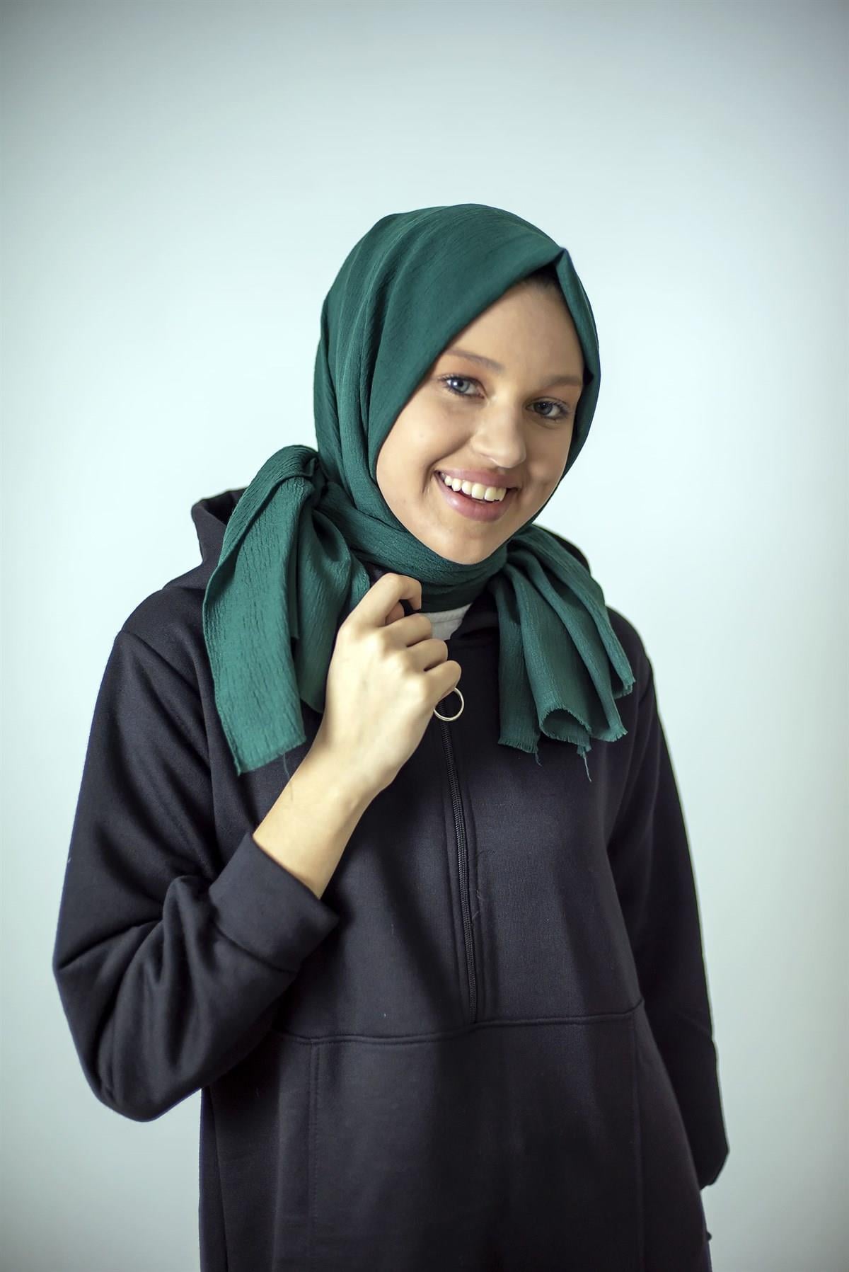 MODESTOSCARFS MİO CAZ ŞAL ZÜMRÜT