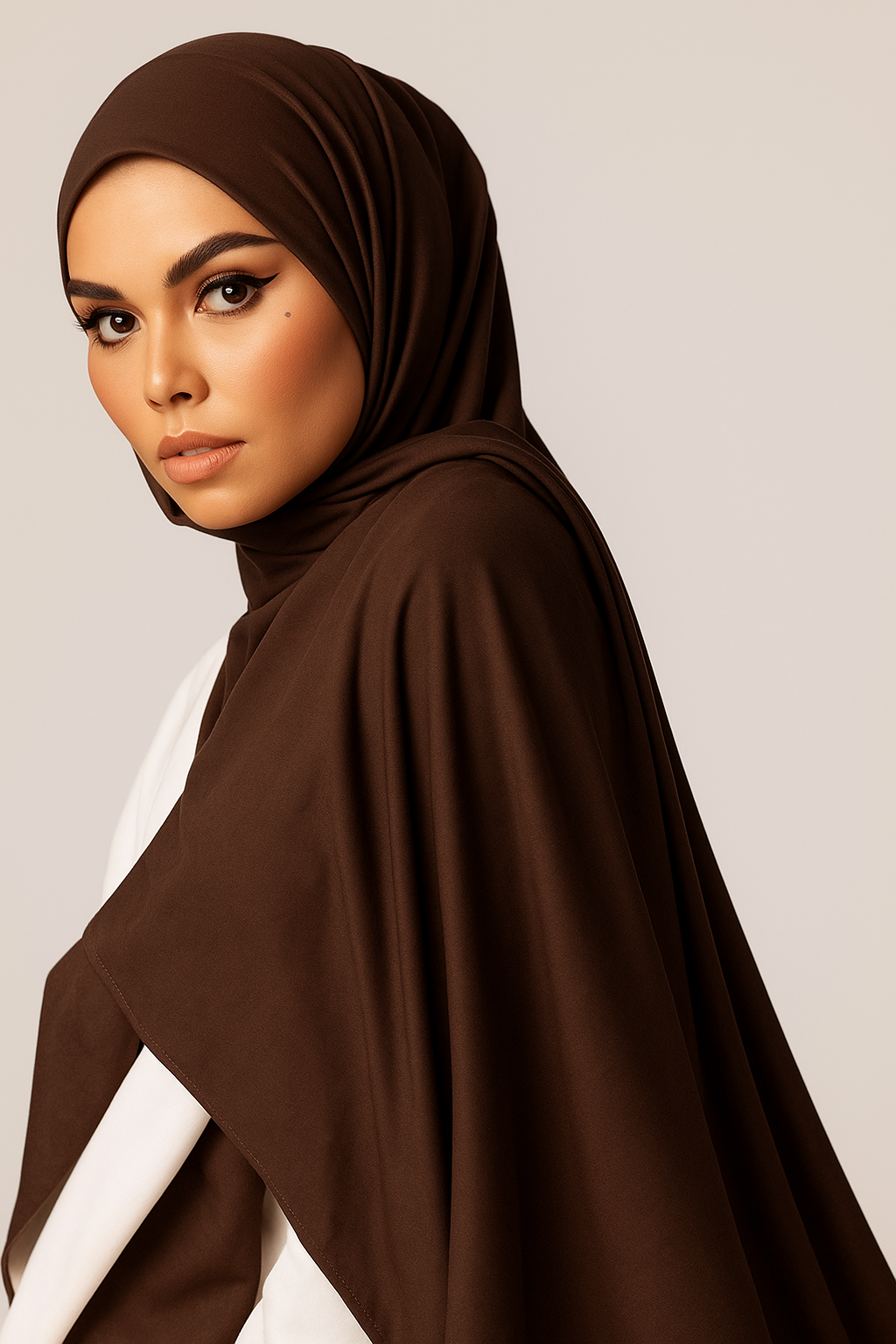 MODESTOSCARFS PENYE ŞAL KAHVERENGİ