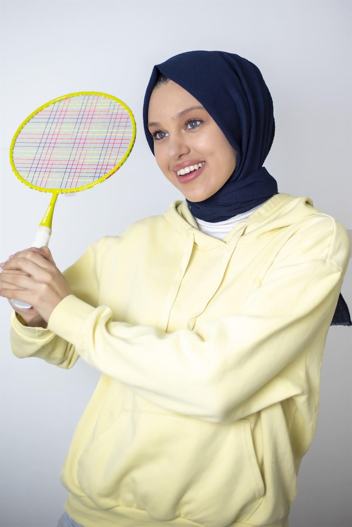 MODESTOSCARFS MİO CAZ ŞAL LACİVERT