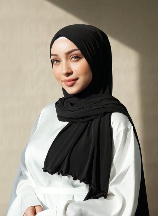 MODESTOSCARFS PREMİUM JERSEY EXCLUSİVE SİYAH