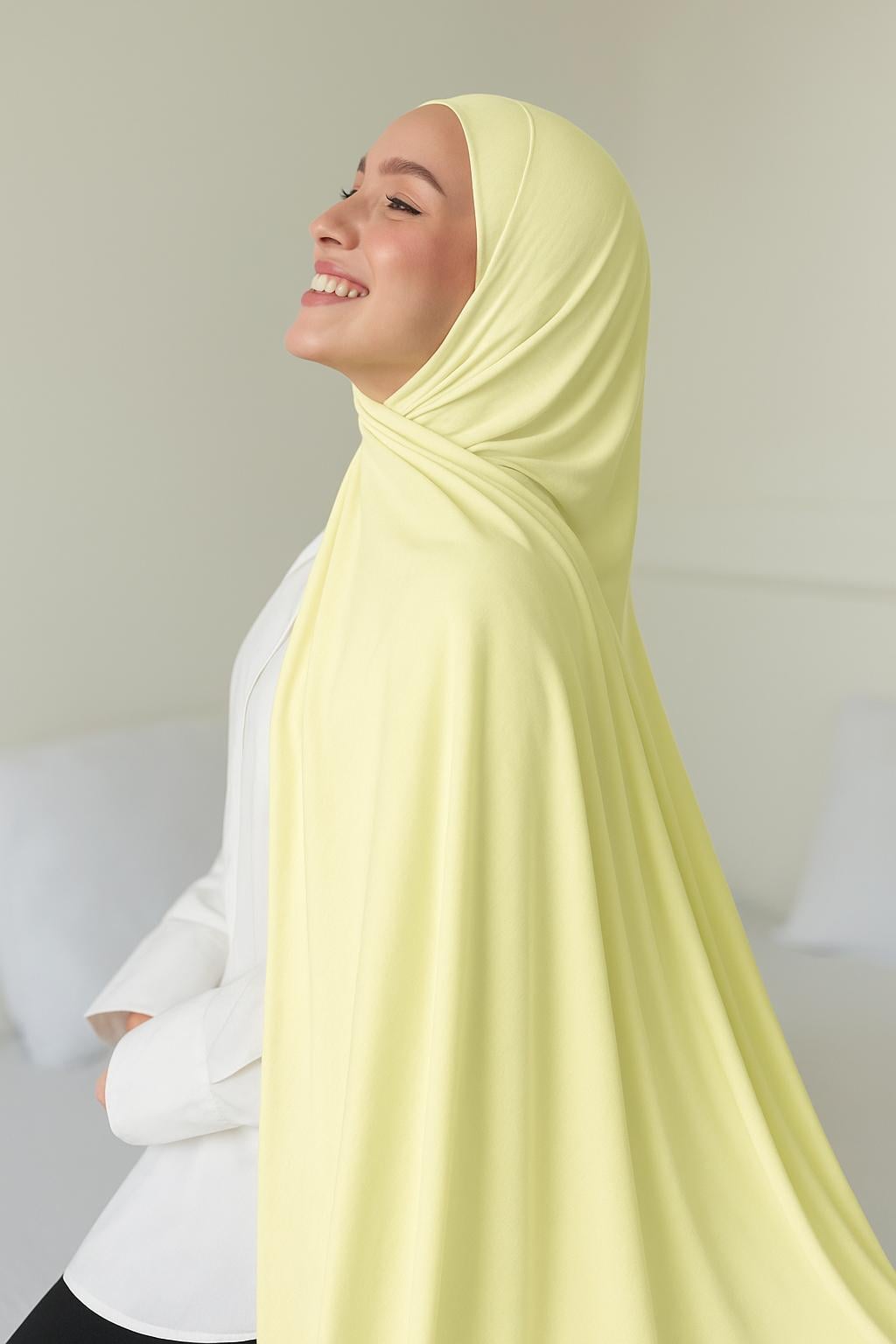 MODESTOSCARFS PREMİUM JERSEY YAĞ SARISI