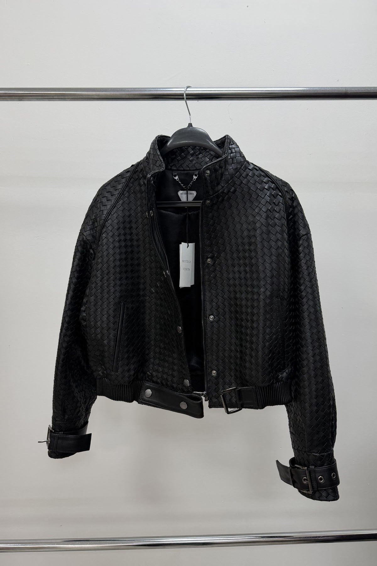 Siyah %100 Deri Bomber Ceket