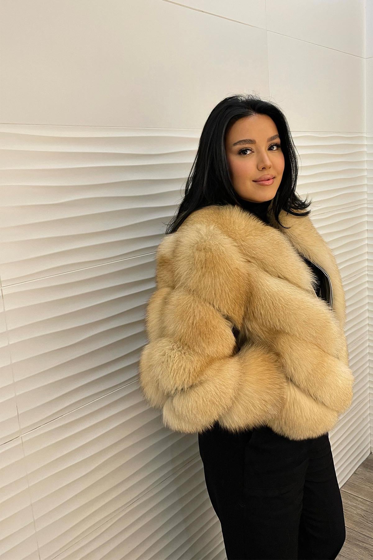 Krem Karamel Kazuka Zig Kürk