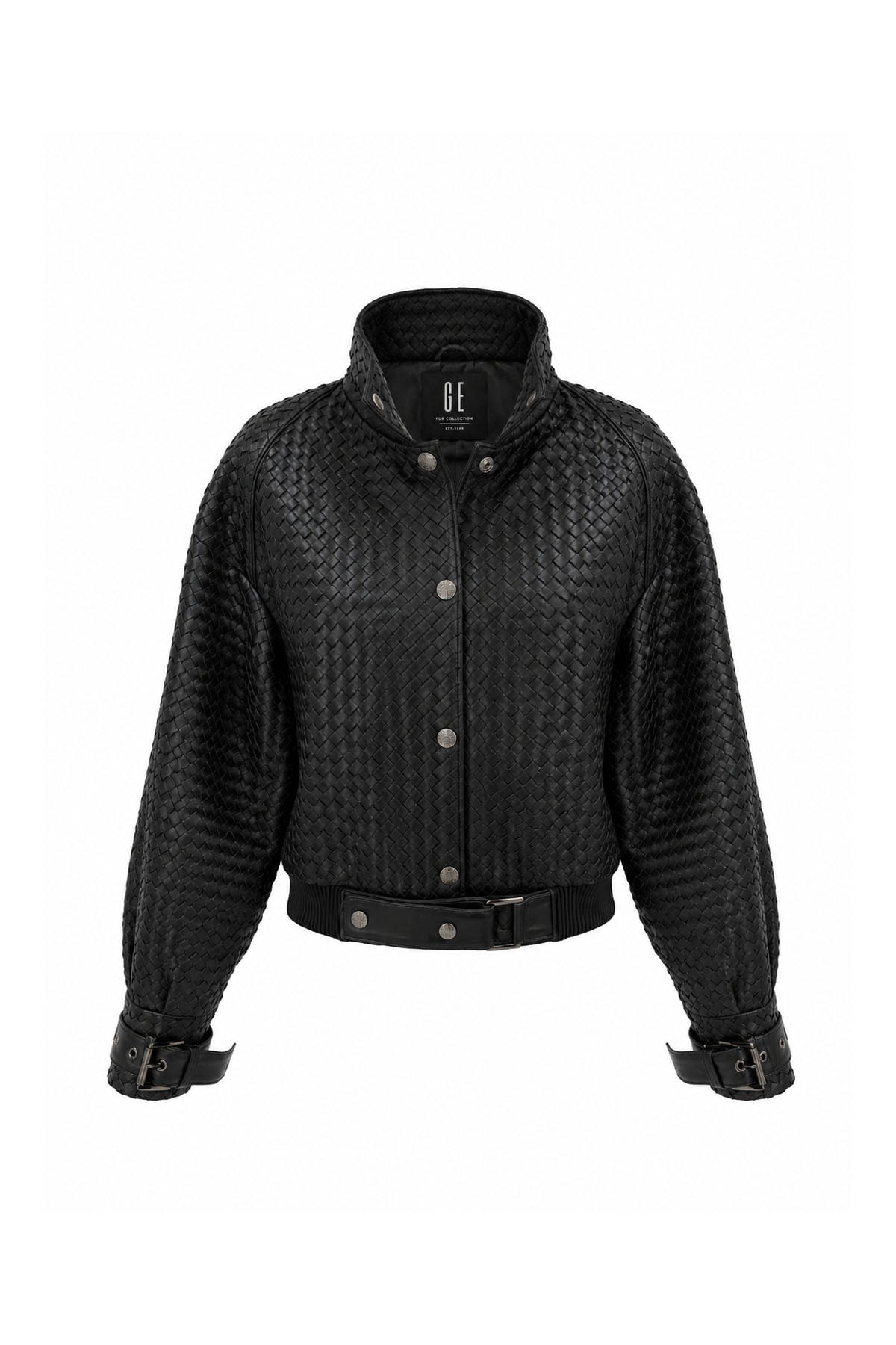 Siyah %100 Deri Bomber Ceket
