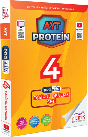 Ritmik - AYT - Protein 4 - Fasikül Deneme Seti