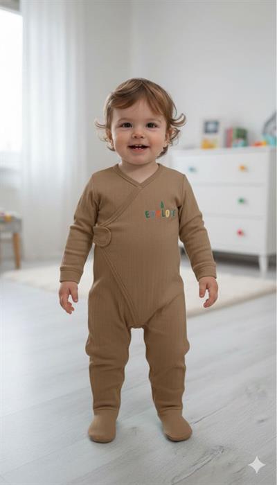 Erkek Bebek Patikli Tulum –1-3/3-6/6-9/9-12AY