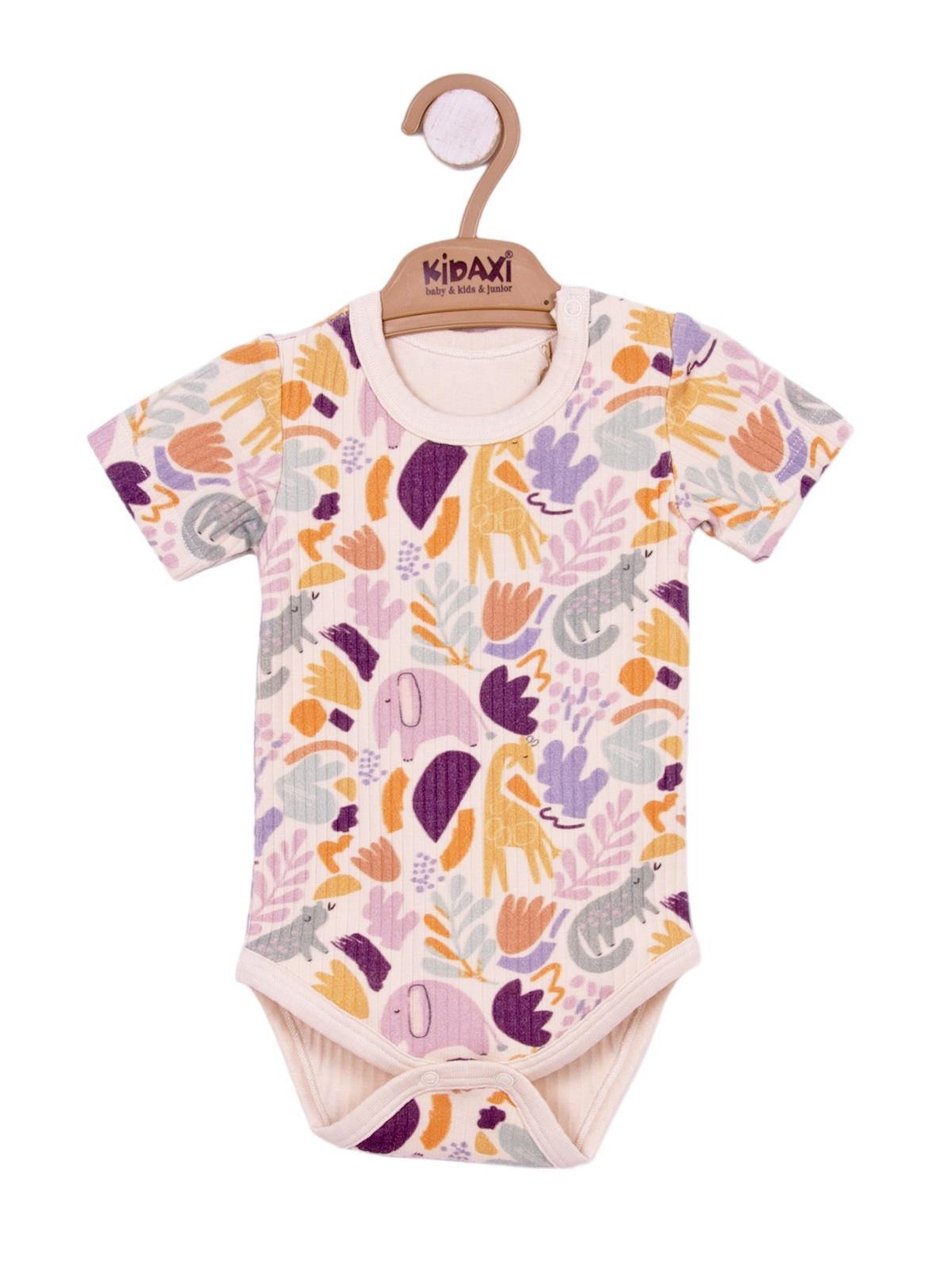 KD43088.Kaşkorse Çıtçıtlı Body 3-6/6-9/9-12/18-24AY
