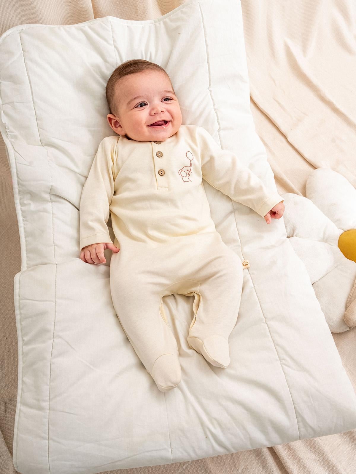 KD43306.Nakışlı Erkek Patıklı Tulum 0-1/1-3/3-6/6-9AY
