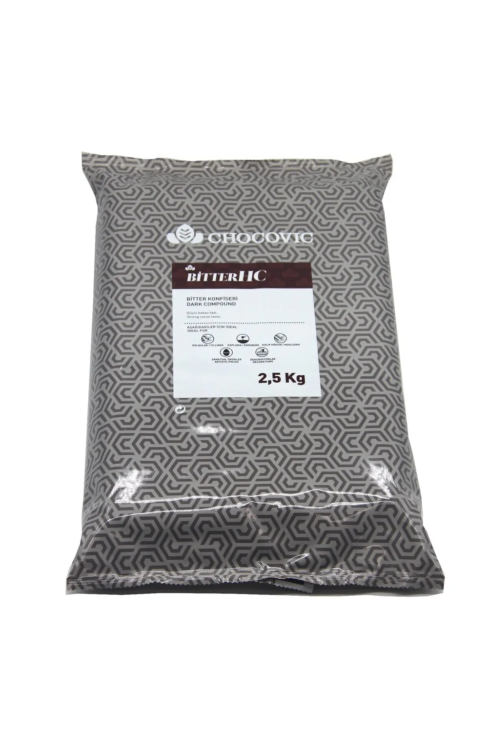 Bitter Konfiseri Çikolata 2.5 KG