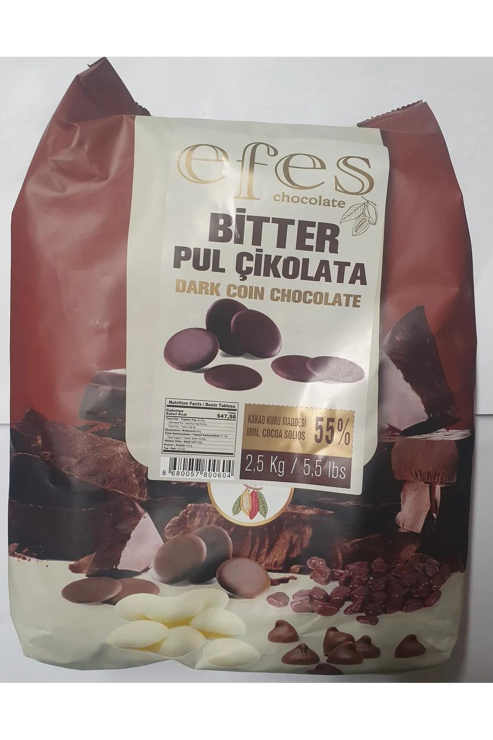 Bitter Pul Çikolata %55 2.5 KG