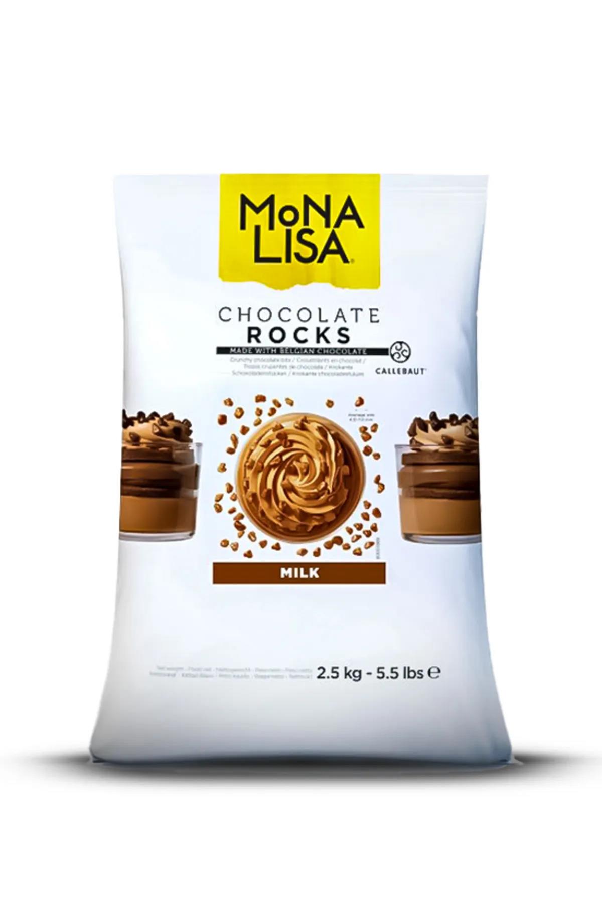 ChocRocks Sütlü Parça Çikolata (4-7mm) 2.5 KG