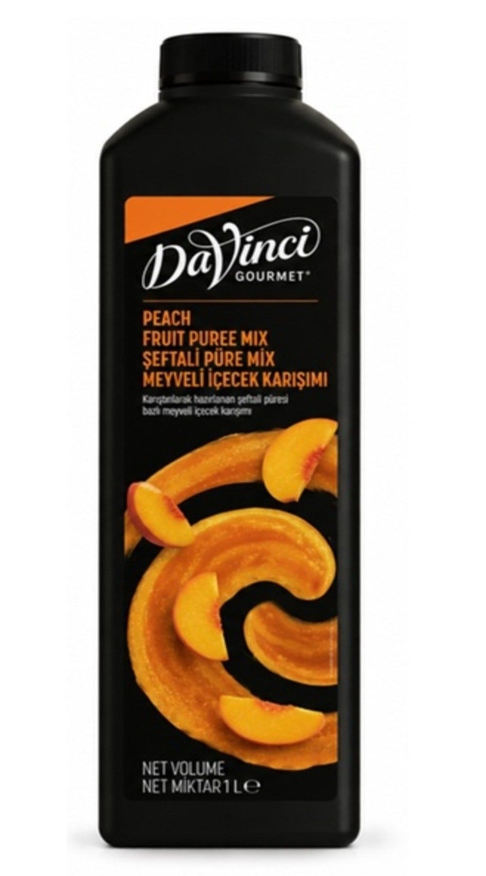 Davinci Gourmet Şeftali Fruit Meyve Püresi 1 LT
