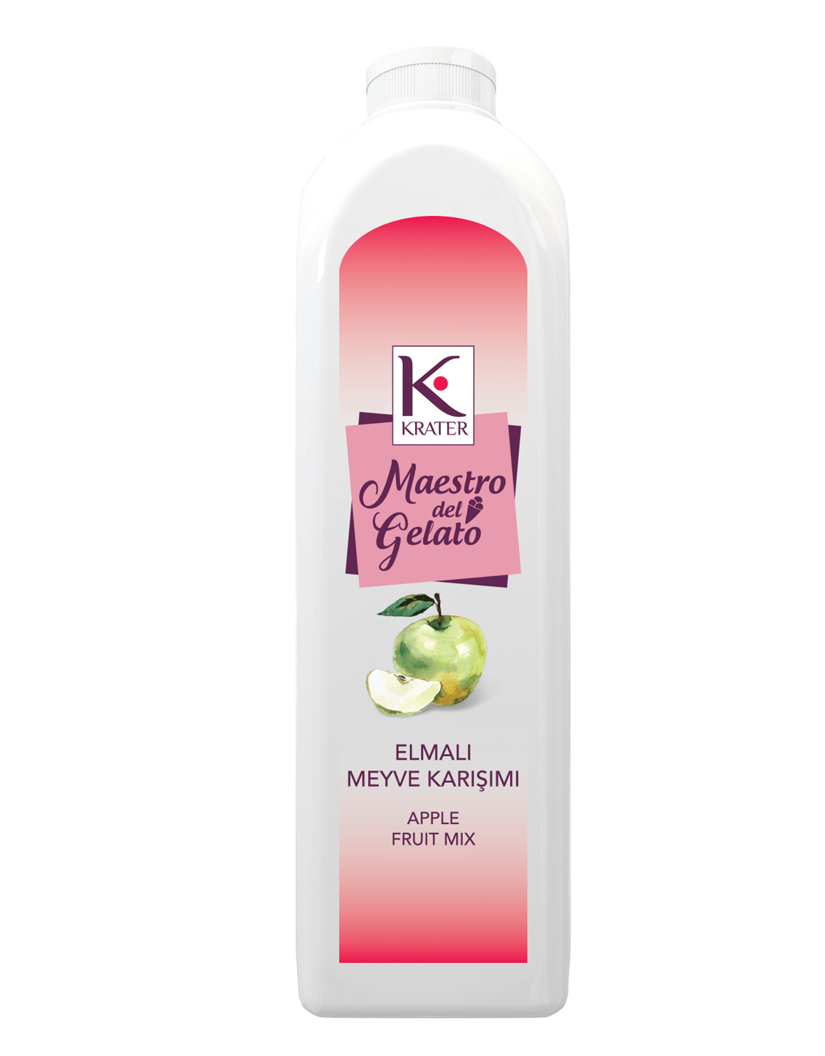 Maestro Del Gelato Elma Meyveli Karışım Püre Mix 1 LT