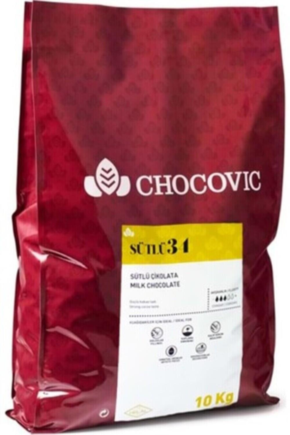 Sütlü Pul Çikolata %34 10 KG