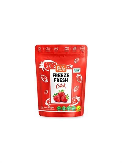 Freeze Fresh Çilek 15 G X 15 Adet