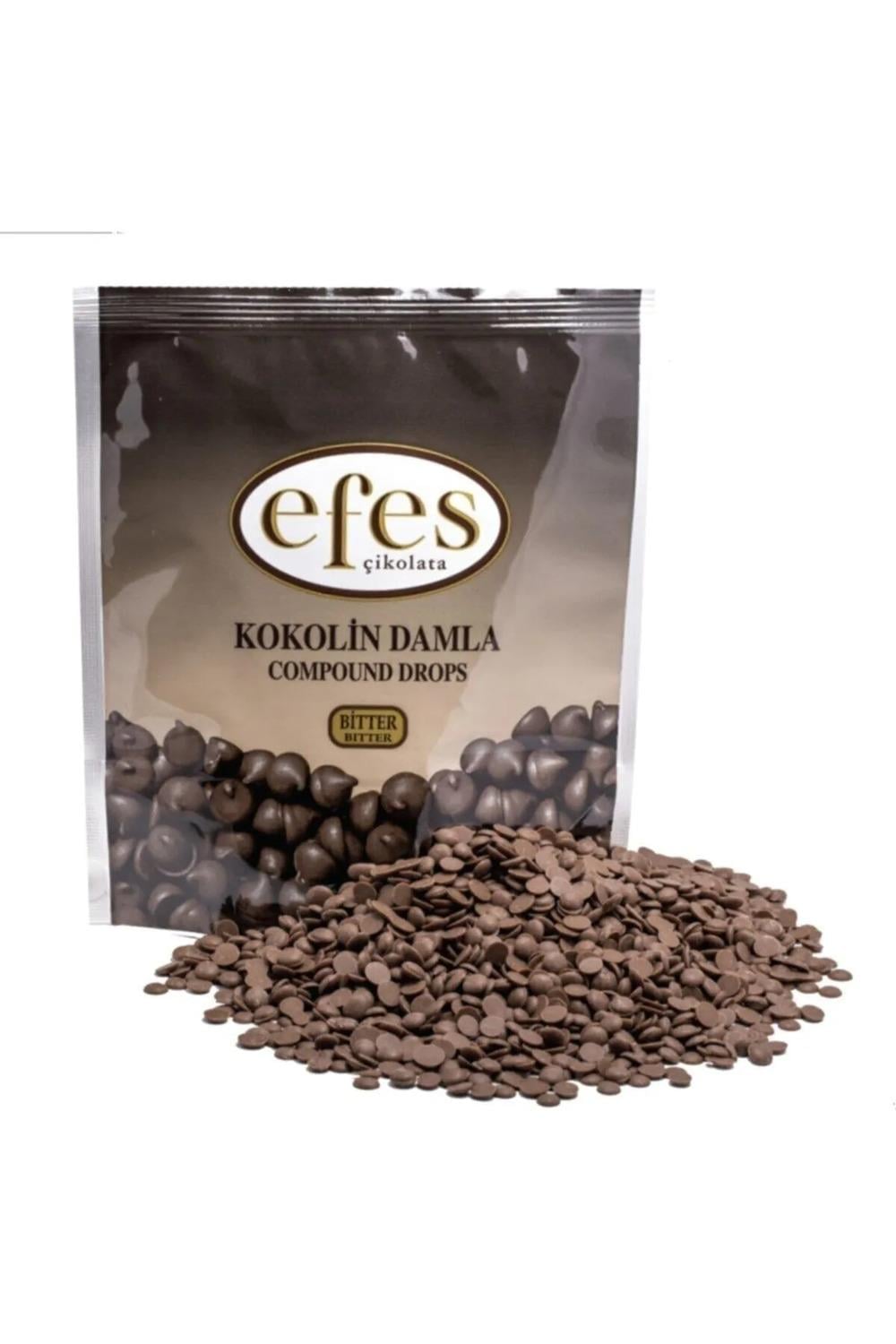 Bitter Kokolin Damla Çikolata 1 KG