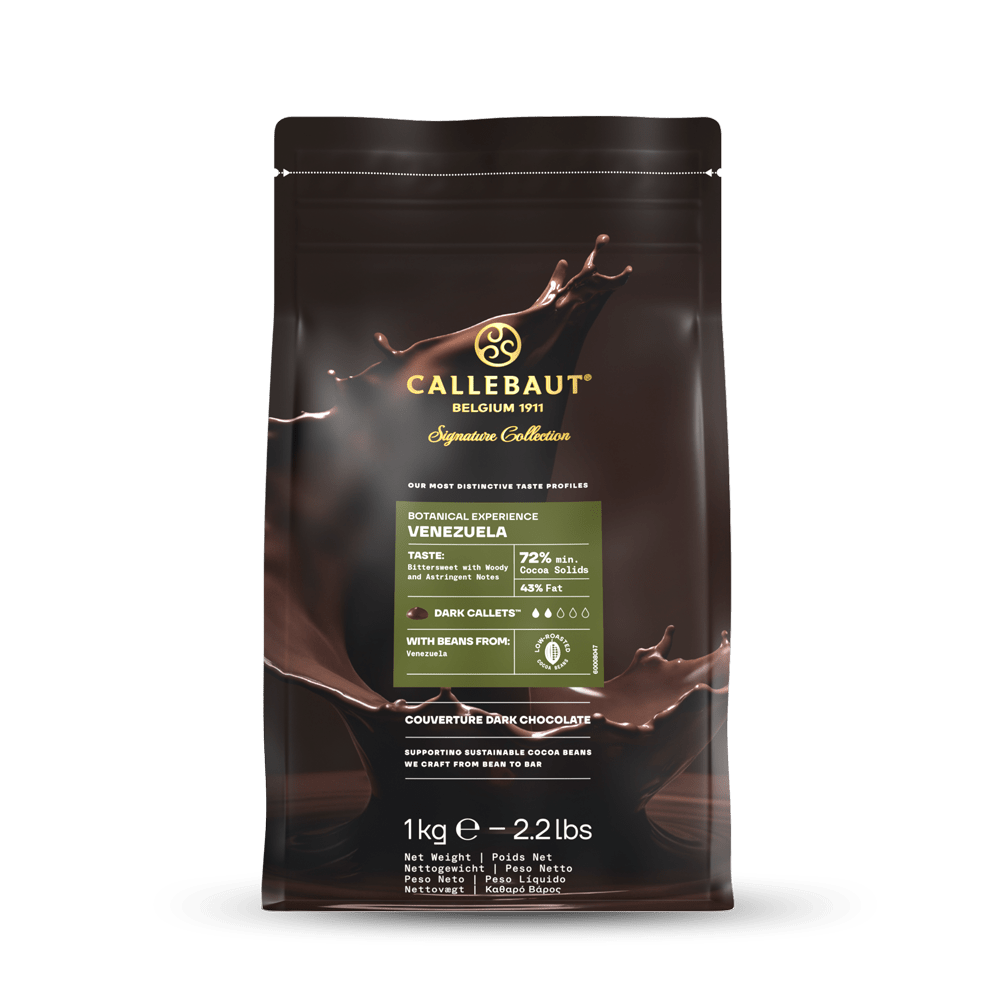 Callebaut Signature Collection - Özel Seri - Dark Origin Chocolate - Botanical Venezuela - 1kg - Drop