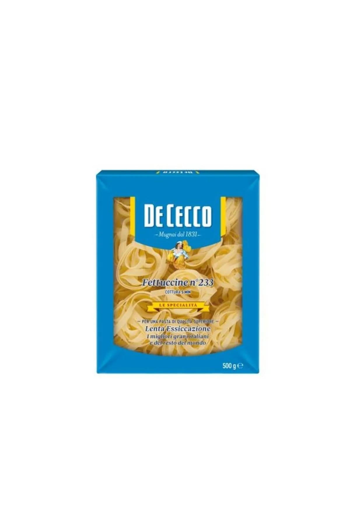 De Cecco Fettuccine Makarna 500 GR