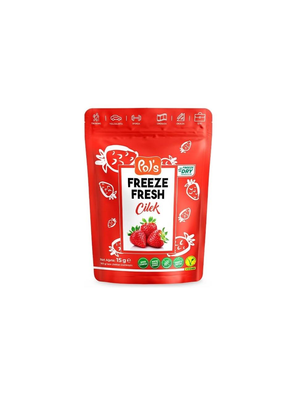 Freeze Fresh Çilek 15 G X 15 Adet