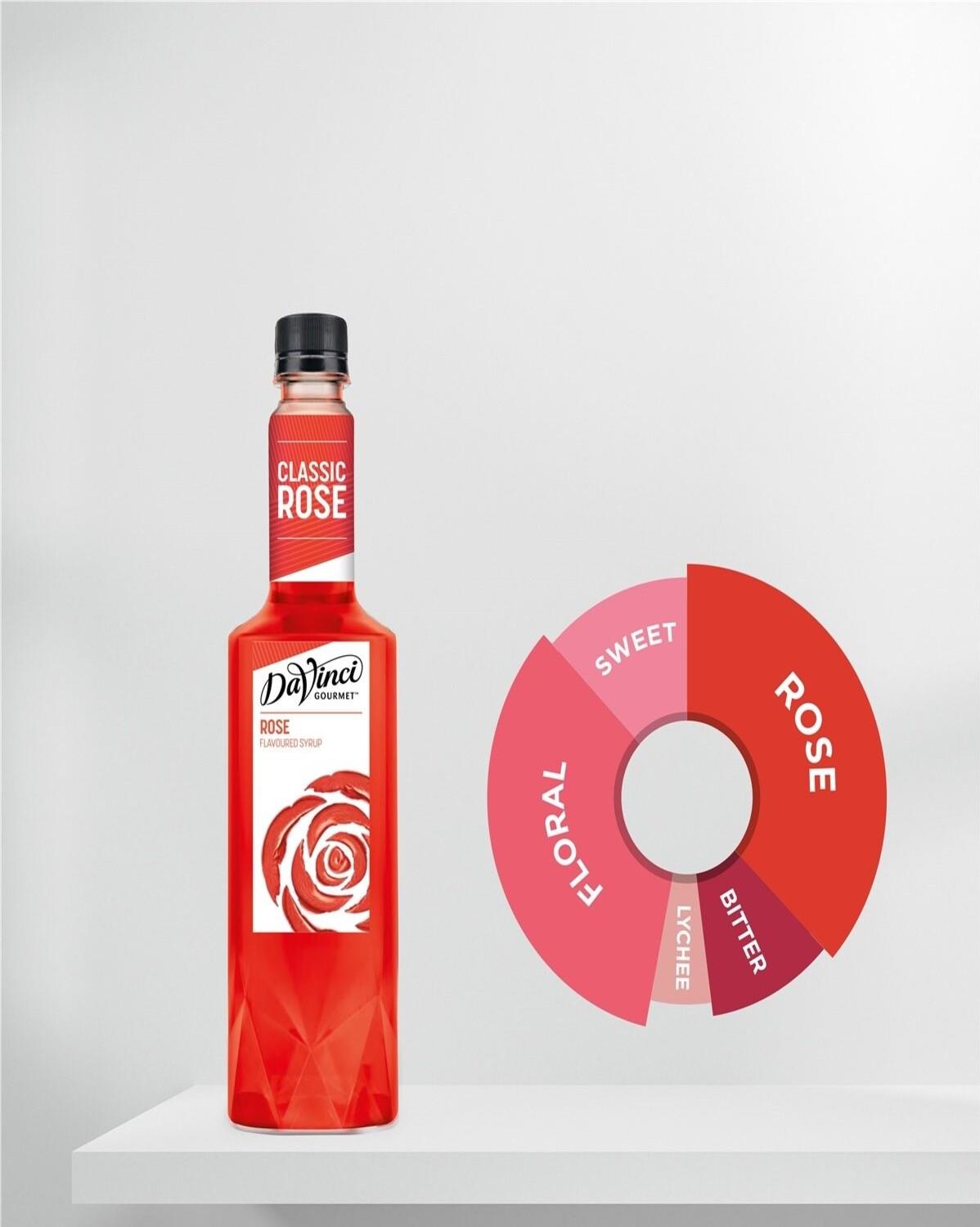 Gourmet Gül Aromalı Kokteyl Şurup 750 ML