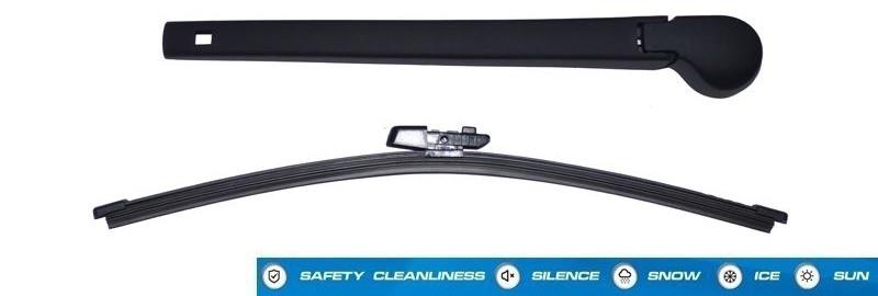  Arka Cam Silgi Kol+Süpürge+Kapak Tiguan/Caddy 4 16- 380 Mm